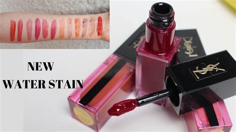 ysl lip 604|YSL Water Stain Vernis A Levres Review & Swatches .